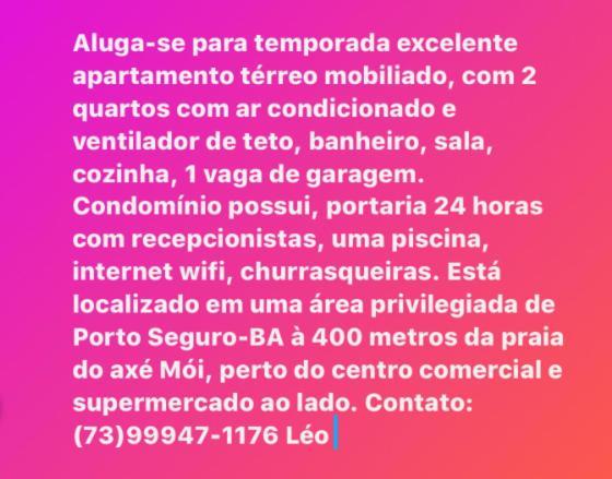 Apartamento 2 Quartos Porto Seguro Exterior photo